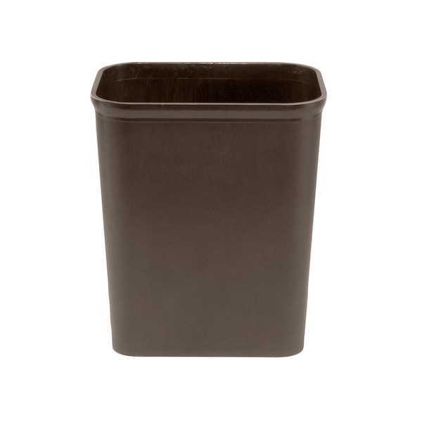 Hapco-Elmar R4080WAL-Fire Retardant 8 Qt. UL Approved Wastebasket, Walnut, PK 6 R4080WAL - main